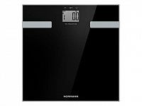 Весы напольные ASB-473 NORMANN (180 кг, стекло 6 мм, дисплей 50х35 мм, изм-ние уровня воды,жира, мышечной массы)