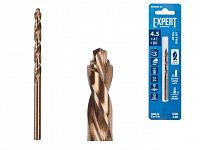 Сверло по металлу ц/х 4.5х47х80 мм HSS-Co EXPERT STARTUL (кобальт 5%)