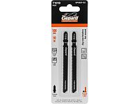 Пилка лобз. по дереву T101B (2 шт.) GEPARD (пропил прямой, тонкий, аккуратный и чистый рез)