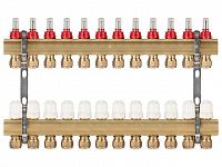 Коллекторная группа AVE777, 12 вых. AV Engineering (PRO серия Для теплого пола и водоснабжения)