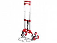 Тележка складная WORTEX FT 1080-6 80 кг/ 30 кг, 6 колес для ступеней (1000х390 мм, 6 колес, для ступеней, складная конструкция, основание 390 мм, макс. нагрузка 80 кг.)