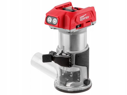 Аккум. фрезер кромочный WORTEX CMM 1835 в кор. ALL1 XLT SOLO БЕСЩЕТ., 18 В, цанга 6/8, рег. об, конс (10000-30000 об/мин)