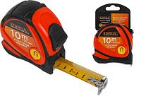 Рулетка 10м/25мм STARTUL STANDART (ST3112-1025M) (1 мех. фиксации, ABS+TPR, магнитный зацеп)