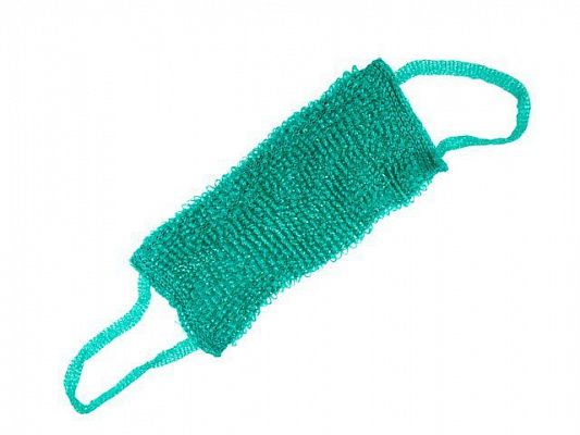 Мочалка банная MASSAGE-LINE "Махровая Двойная" (полипропиленовая) (ЛОРИЭН)