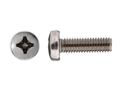 Винт М5х30 мм полусфера, нерж.сталь (А2), DIN 7985 (25 шт в зип-локе) STARFIX