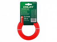 Леска ф 2.4 мм х 15 м шестигр. сеч. ВОЛАТ