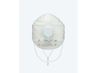 Респиратор РК Алина-110 складн. с клап. FFP1 (до 4 ПДК) (индивид. уп.) (защита от пыли, дыма, тумана, FFP1 NR D)