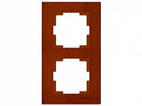 Рамка 2-ая вертикальная вишня, RITA, MUTLUSAN