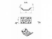 Стяжка для стола 07 1,2 мм цинк STARFIX