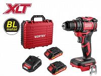 Аккум. дрель-шуруповерт WORTEX BD 2025 DLi в чем. ALL1 XLT БЕСЩЕТ, 18 В, 50 Н*м, 2х2 А*ч, БЗП 10 мм (шурупы до 9 мм, защита от перегрузки и перегрева, импульсная функция)