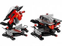 Торцовочная пила комбинированная WORTEX MS 2520-2 LMB в кор. 2000 Вт, 255 мм, глуб. 78 мм,  стол 60 (2000 Вт, 255х30.0 мм, глуб. до 78 мм, шир. до 128 мм, лазер, стол 445х287 мм, пропил на столе 60 мм)