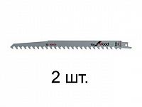 Пилка сабельная по дереву S1542K (2 шт.) BOSCH (пропил прямой, грубый, быстрый рез)