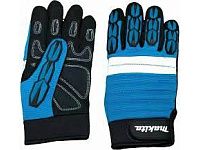 Двуручная углошлифмашина MAKITA GA 9020 в кор. + АКЦИЯ Защитные очки + Перчатки "Механик" XL (2200 Вт, диск 230х22 мм, плавный пуск)