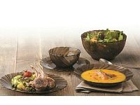 Тарелка глубокая суповая стеклянная, 215 мм, серия Beau Rivage Creole, DURALEX (Франция)