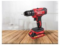 Аккум. дрель-шуруповерт WORTEX BD 1820-1 Li в чем. ALL1 XLT 18 В, 30 Н*м, 2х2 А*ч, БЗП(мет.) 13 мм (шурупы до 8 мм)