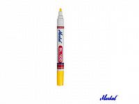 Маркер промышл. перманентный на основе жидк. краски MARKAL SL100 ЖЕЛТЫЙ (Толщина линии 3 мм. Цвет желтый)