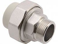 Американка ПП нар. 20х1/2", сер. FV Plast (Под заказ кратно коробкам)