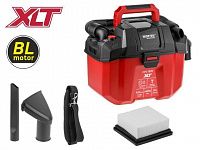Аккум. пылесос WORTEX CVC 1815 в кор. ALL1 XLT SOLO БЕСЩЁТ., 18 В, 9-15 кПа, 10 л, строительный (18 В, строительный,  бесщёт. двигатель, БЕЗ АКБ и ЗУ, 10 л, 9/15 кПа (90/150 мбар), 9/12 л/с, до 1.5)