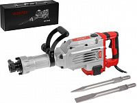 Отбойный молоток WORTEX DH 1445 в чем. 1400 Вт, 45 Дж, HEX 30, 1800 уд/мин (14.3 кг)