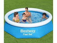 Надувной бассейн Fast Set, 244 х 61 см, BESTWAY