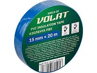 Изолента ПВХ 15ммх20м синяя ВОЛАТ (130 мкм)