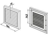Решетка вентиляционная Seria1 1919 ZERNBERG