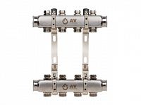 Коллекторная группа AVE162, 4 вых. AV Engineering (PRO серия Для отопления (радиаторы))