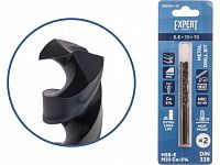 Сверло по металлу ц/х 3.5х39х70 мм HSS-Co, комплект из 2-х шт Black EXPERT STARTUL (кобальт 5%)