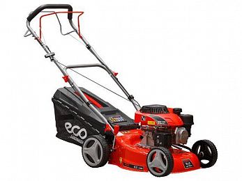 Газонокосилка бензиновая ECO LG-434 самоходная (3.5 л.с., шир. 42 см, самоходная, мульчир., стальн. корпус, травосборник 45 л)
