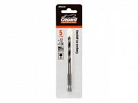 Сверло по дереву  5х52х106 шестигр. GEPARD