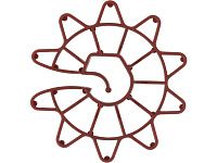 Фиксатор арматуры "Звездочка-25" 6-20 усиленный (1000 шт.) STARFIX