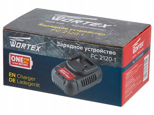 Зарядное устройство WORTEX FC 2120-1 ALL1 XLT (18 В, 2.0 А, стандартная зарядка)