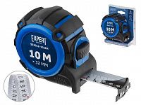 Рулетка 10м/32мм EXPERT STARTUL (SE3012-1032M) (Автостоп, двухсторонняя шкала нанесения, нейлоновое покрытие, усиленный магнитный зацеп)