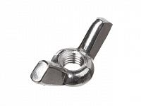 Гайка барашковая М10, нерж. сталь (А2) DIN 315 (100 шт в карт. уп.) (STARFIX)