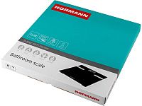 Весы напольные ASB-475 NORMANN (180 кг, стекло 6 мм, дисплей 50х35 мм, изм-ние уровня воды, жира, мышечной)