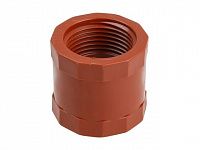 Муфта ПП 1/2" вн.-вн. кор., AV Engineering (Полипропилен, макс.  1 бар, макс.  40 °С, для 5 к.с.)
