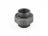 Американка под конус 3/4"вн.-вн. чугун черн., AV Engineering