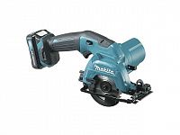 Аккум. циркулярная пила MAKITA HS 301 DWME в чем. (10.8 В, 2 акк., 4.0 А/ч, Li-Ion, 85х15 мм, до 26 мм)