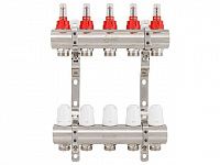 Коллекторная группа AVE777, 5 вых., AV Engineering (Для теплого пола и водоснабжения)