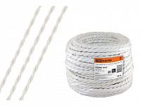 Ретро провод "Эко" 2х1,5 витой ГОСТ белый (50м) TDM