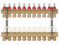 Коллекторная группа AVE777, 11 вых. AV Engineering (PRO серия Для теплого пола и водоснабжения)
