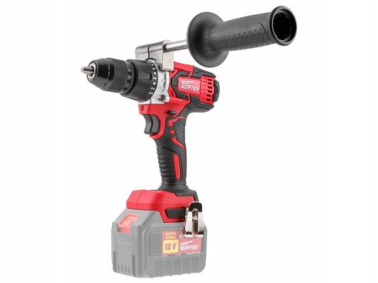 Аккум. дрель-шуруповерт WORTEX BD 2030 Dli в кор. ALL1 XLT SOLO БЕСЩЕТ., 18 В, 80 Н*м, БЗП(мет.) 13 (шурупы до 13 мм)