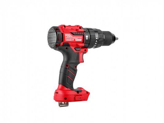 Аккум. ударная дрель-шуруповерт WORTEX BD 1830-1 DLi в кор. (18.0 В, БЕЗ АККУМУЛЯТОРА И ЗУ, 2 скор., 60 Нм, шурупы до 11 мм, бесщёточный двигатель)