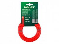 Леска ф 2.4 мм х 15 м квадратн. сеч. ВОЛАТ