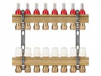 Коллекторная группа AVE777, 8 вых. AV Engineering (PRO серия Для теплого пола и водоснабжения)