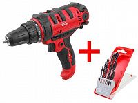 Дрель-шуруповерт WORTEX DR 1025 в кор. + АКЦИЯ! набор сверл Wortex в подарок! (Набор сверл по дер. 5 шт. Wortex в подарок!) Дрель-шуруповерт WORTEX DR 1025 в кор. + АКЦИЯ! набор сверл Wortex в подарок! (Набор сверл по дер. 5 шт. Wortex в подарок!)