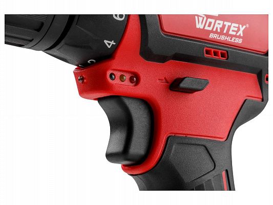 Аккум. дрель-шуруповерт WORTEX BD 1215-1 DLi в чем. (12.0 В, 2 акк., 1.5 А/ч Li-Ion, БЕСЩЁТ., 2 скор., 35 Нм, шурупы до 8 мм)