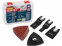 Набор аксессуаров для реноватора WORTEX 5 предметов в боксе (для резки/шлифовки) (Подходит к WORTEX SM 2830 E, SM 3233 QE и MOLOT MSM 3135, а также Makita, Sturm, Зубр и др.)