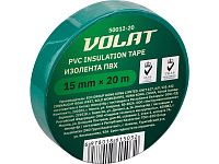 Изолента ПВХ 15ммх20м зеленая ВОЛАТ (130 мкм)