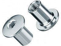 Гайка Эриксона, цилиндрический борт 6х12 (50 шт в пласт. конт.) STARFIX